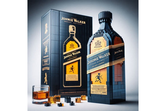 **Whiskey Bottle Building Blocks**