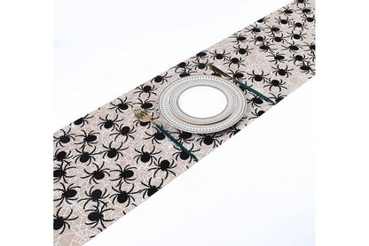 American Creative Flocked Print Tablecloth