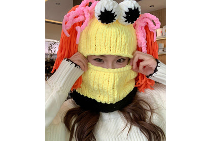 **Funny Sesame Street Knitted Hat (Cartoon Fun Knitted Headband)**