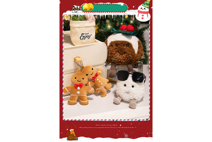 Christmas Plush Toy Set (Holiday Decorative Pendant Doll)
