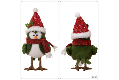 **Christmas Lighted Bird Figurine**