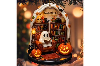 **Halloween Spooky Ornament Halloween Spooky Acrylic Hanging Ornament**