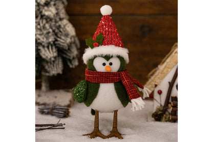 **Christmas Lighted Bird Figurine**