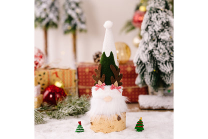 **Christmas Antler Bow Rudolph Illuminated Pendant**