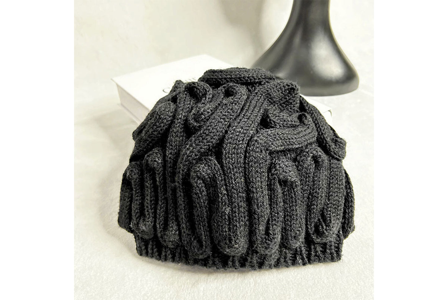 **Funny Dopamine Brain Flower Knitted Hat (Earflaped Knitted Hat)**