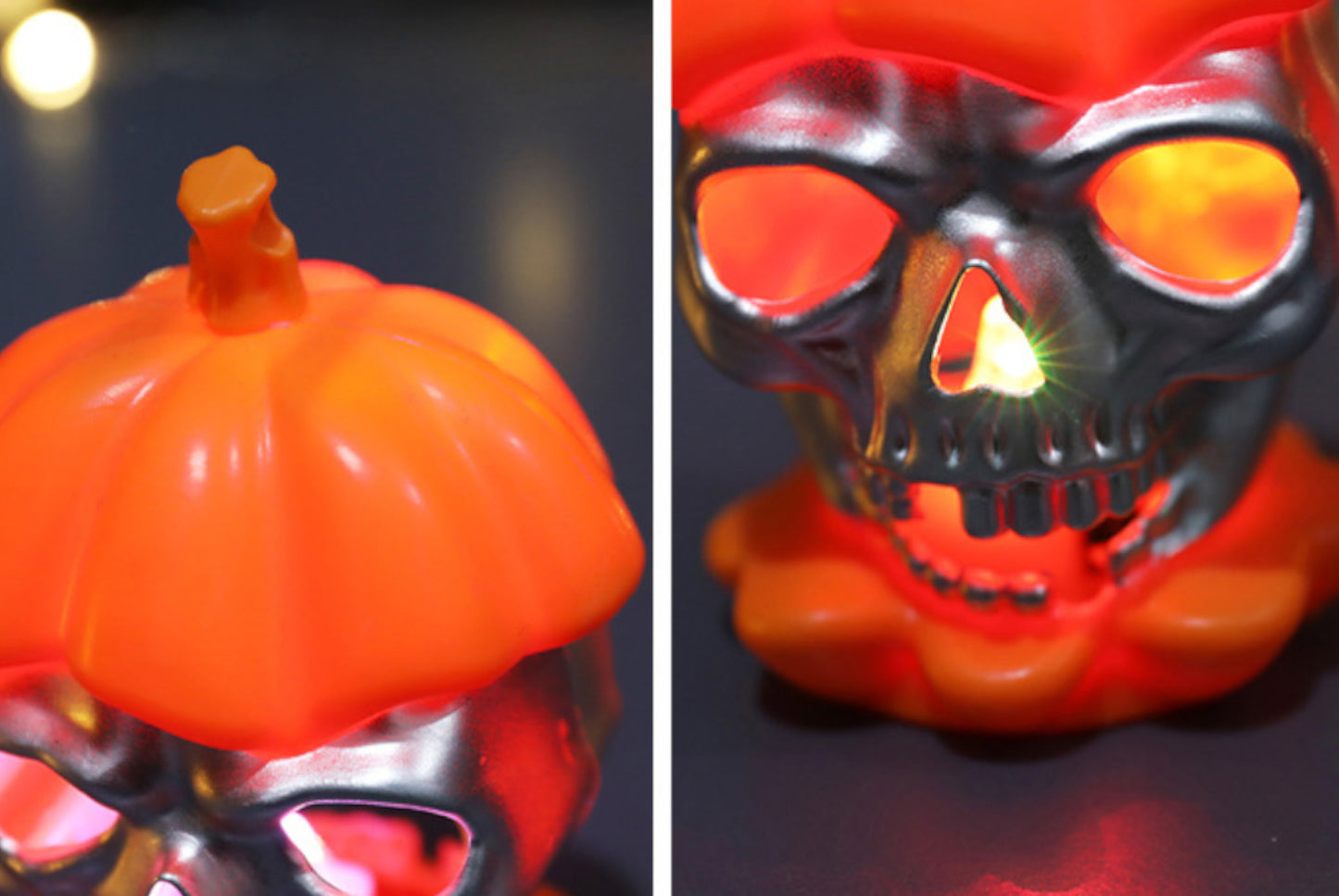 Halloween Skull Electronic Candle Light