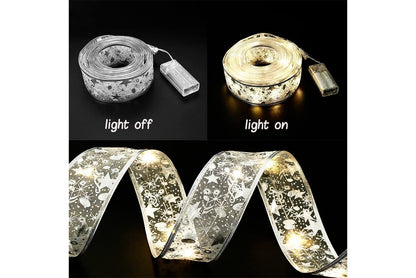 **Christmas Ribbon LED String Lights**