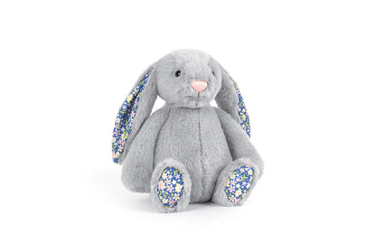 Floral Fabric Lop-Eared Rabbit Plush Toy