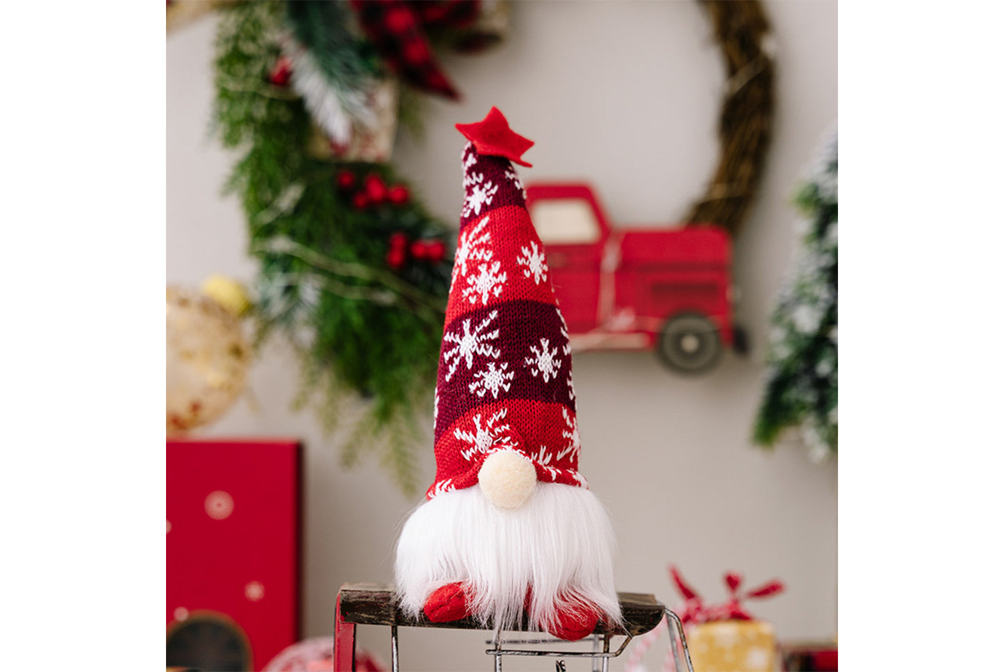 **Christmas Faceless Goblin Doll Set (with Lights)**