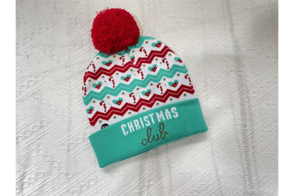 **Christmas Light-Up Wool Hat (Winter Warm Jacquard Knit Hat)**