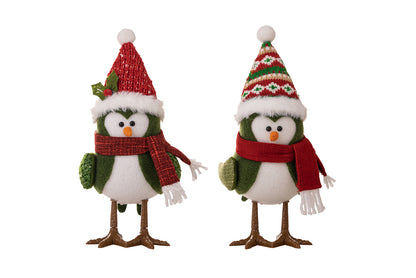 **Christmas Lighted Bird Figurine**