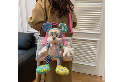 **Mickey Mouse Shoulder Bag with Doll**