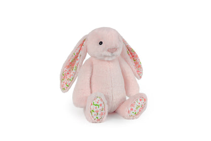 Floral Fabric Lop-Eared Rabbit Plush Toy