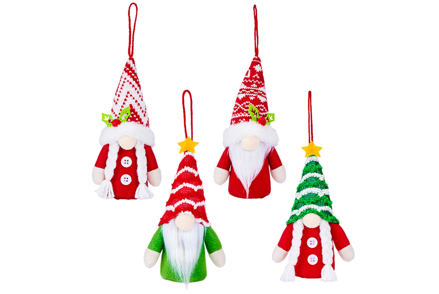 **Christmas Tree Pendant with Lights, Stars, Stripes, and Forest Elder**