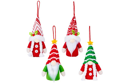 **Christmas Tree Pendant with Lights, Stars, Stripes, and Forest Elder**