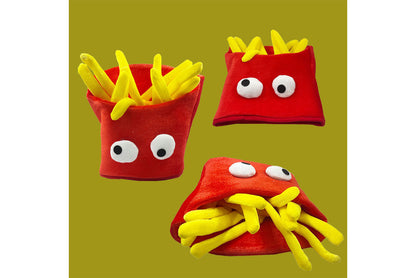 **Funny French Fry Hat (Creative Party Headgear)**