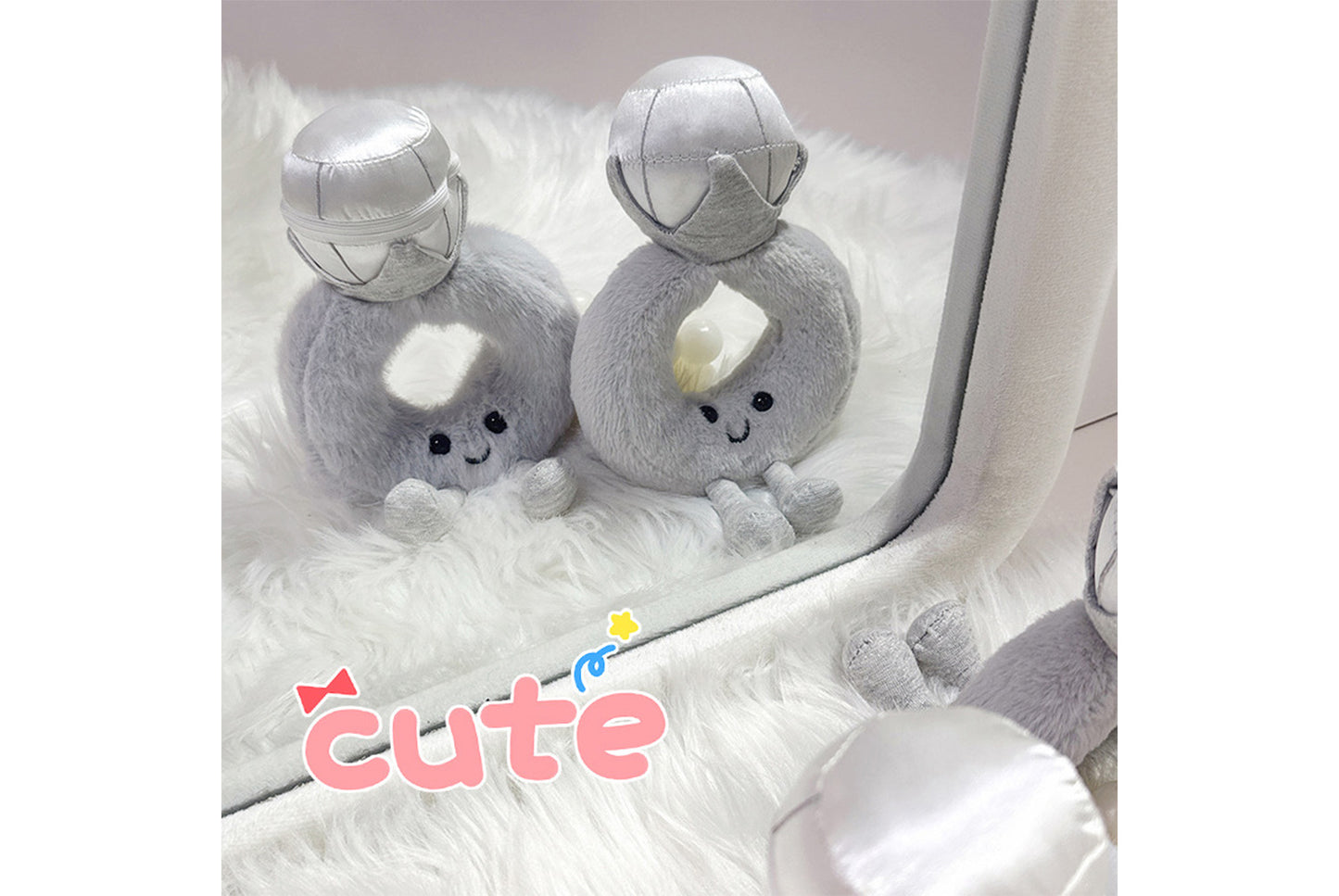 **JELLYCAT Diamond Ring Plush Toy**