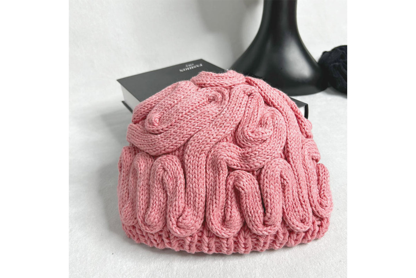 **Funny Dopamine Brain Flower Knitted Hat (Earflaped Knitted Hat)**