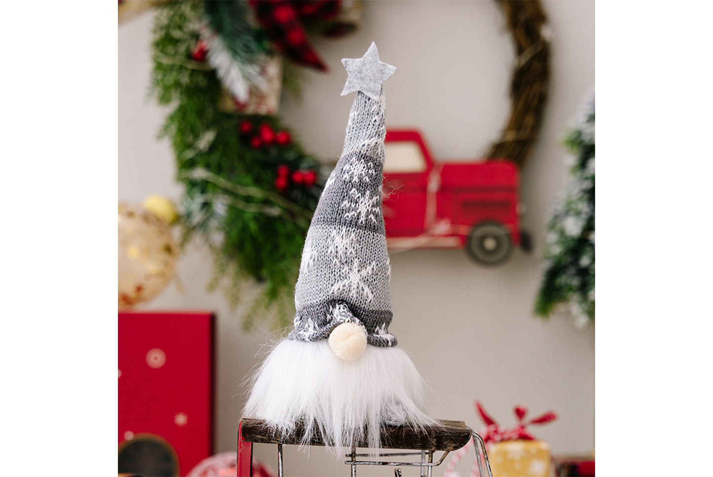 **Christmas Faceless Goblin Doll Set (with Lights)**