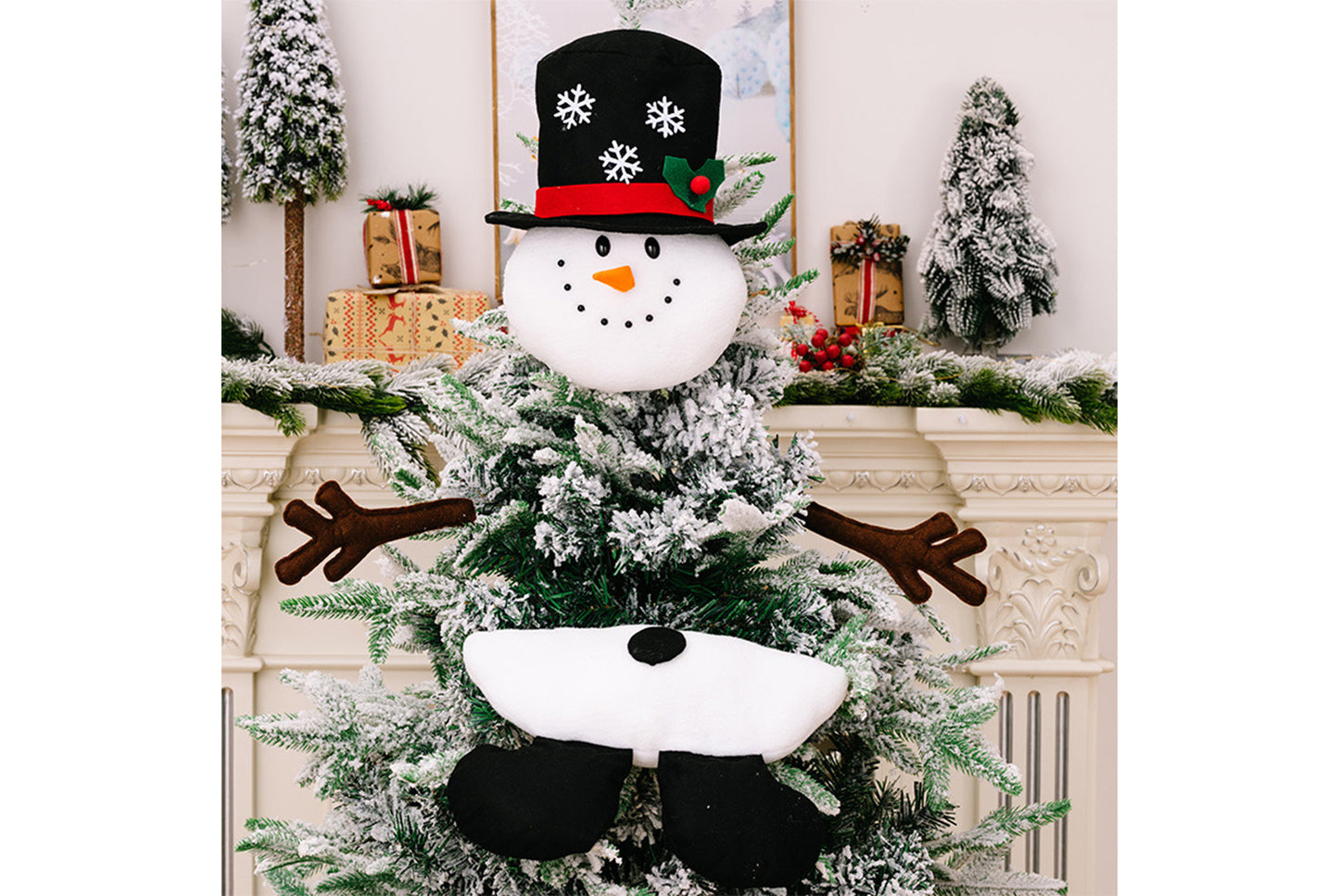 **Christmas Tree Top Star Creative Ornament Doll**