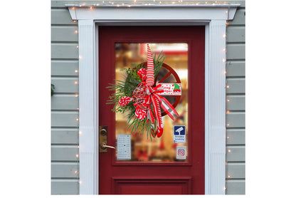 **Creative Christmas Elf Foot Wreath Ornament**