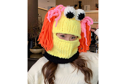 **Funny Sesame Street Knitted Hat (Cartoon Fun Knitted Headband)**