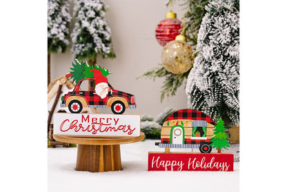 **3D Dwarf Wooden Christmas Ornament**