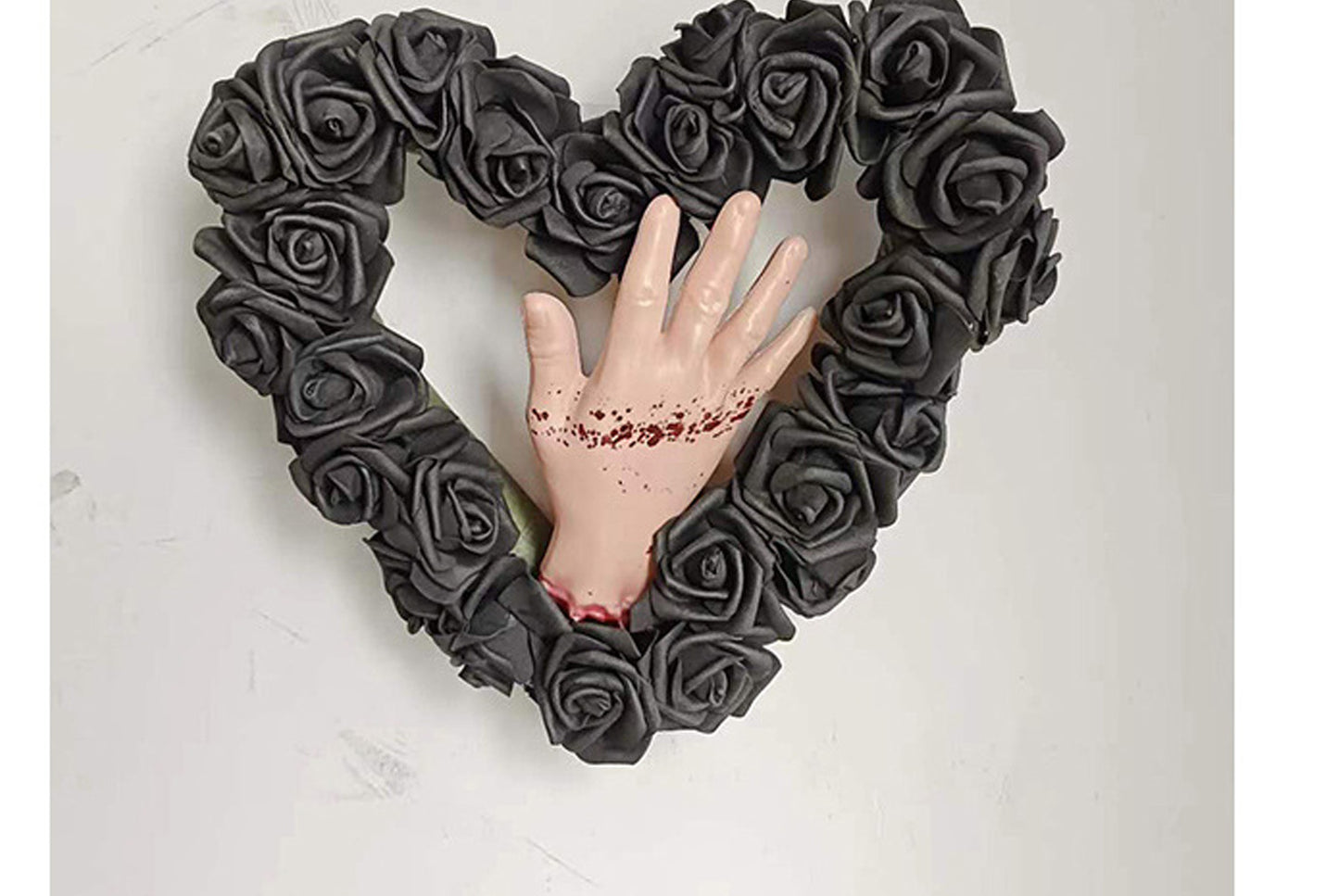 Halloween Bloody Hand Ivy Wreath
