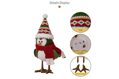 **Christmas Lighted Bird Figurine**