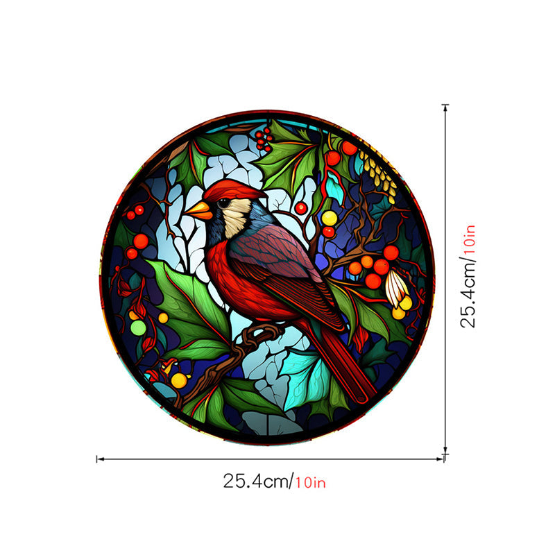 Bird strike warning stickers Colored static glass stickers