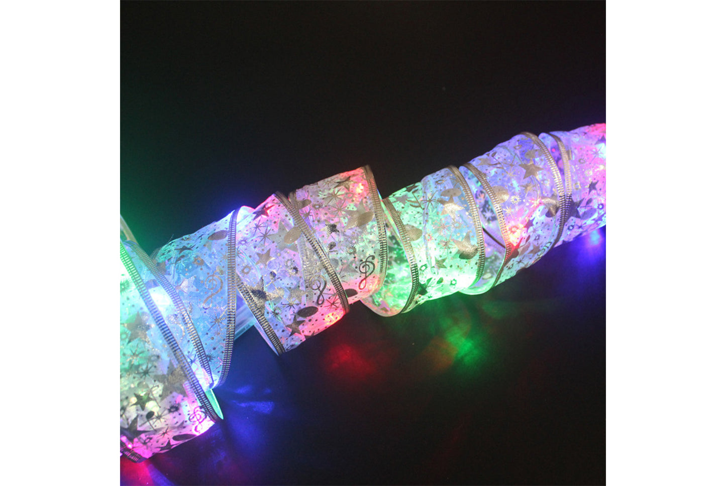 **Christmas Ribbon LED String Lights**