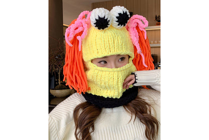 **Funny Sesame Street Knitted Hat (Cartoon Fun Knitted Headband)**