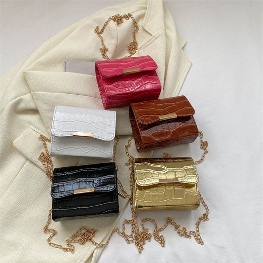 Simple crossbody small square bag