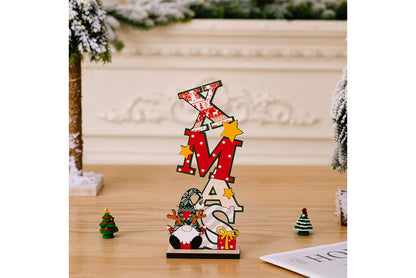 **Christmas Wooden Desktop Ornament**