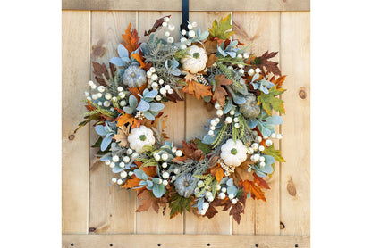 *Halloween & Thanksgiving Wreath Hanging