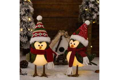 **Christmas Lighted Bird Figurine**