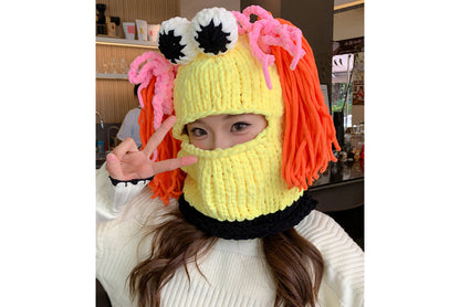 **Funny Sesame Street Knitted Hat (Cartoon Fun Knitted Headband)**