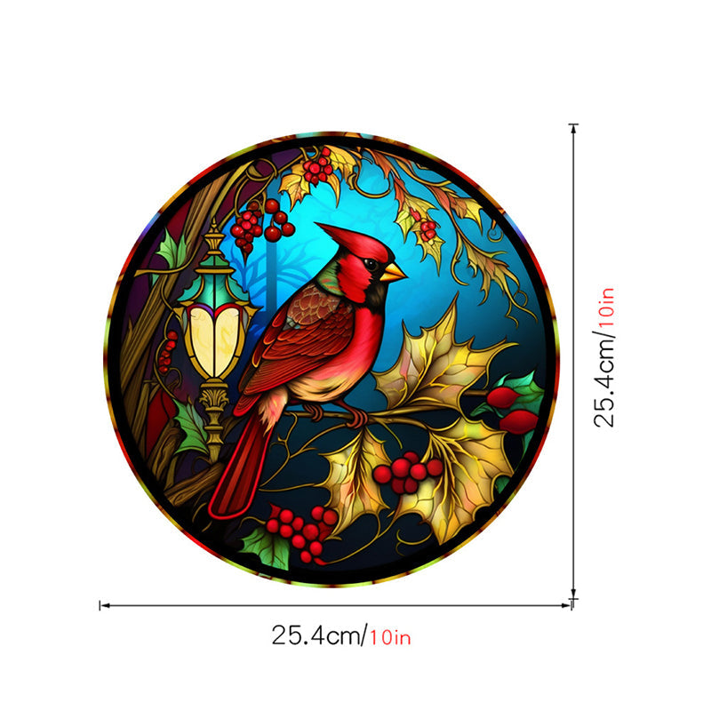 Bird strike warning stickers Colored static glass stickers