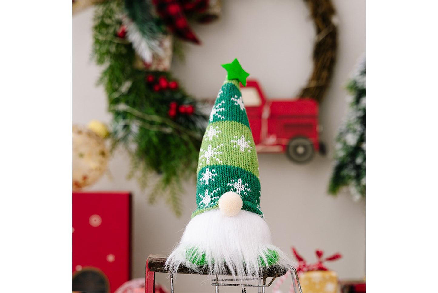 **Christmas Faceless Goblin Doll Set (with Lights)**