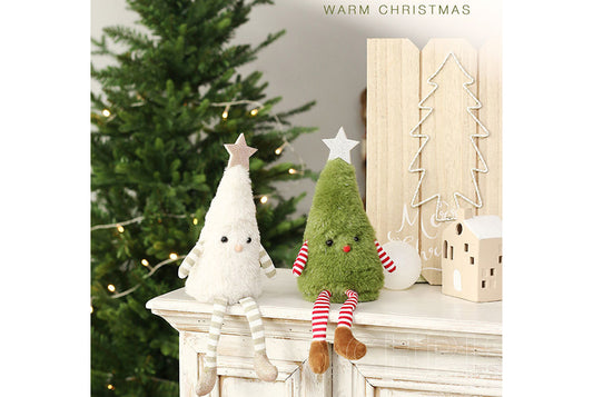 **Cute Plush Christmas Tree Doll**