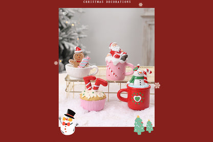 **Christmas Resin Cake Topper (Three Designs Available)**