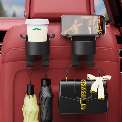 Multifunctional seat back storage bag