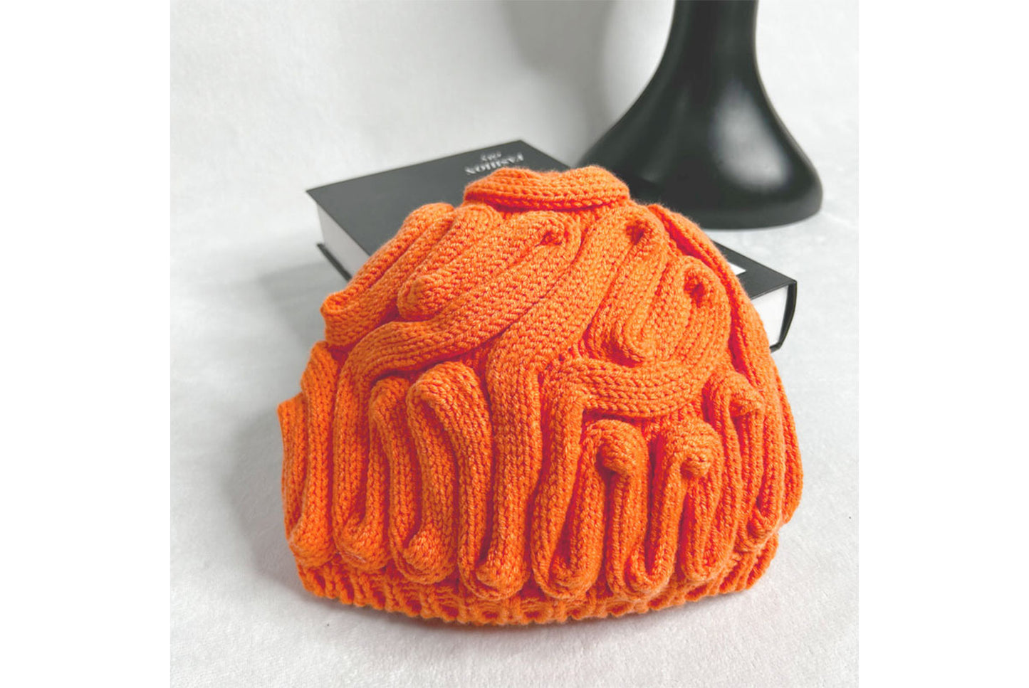 **Funny Dopamine Brain Flower Knitted Hat (Earflaped Knitted Hat)**