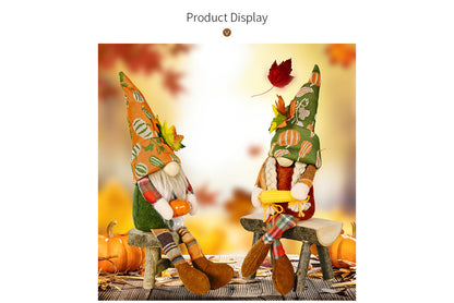 Autumn Harvest Hanging Leg Figure