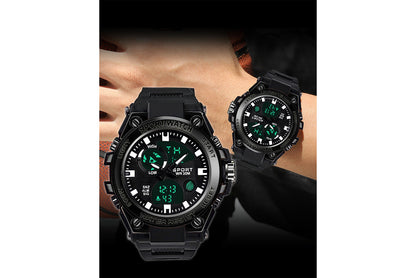 Waterproof sports electronic watch