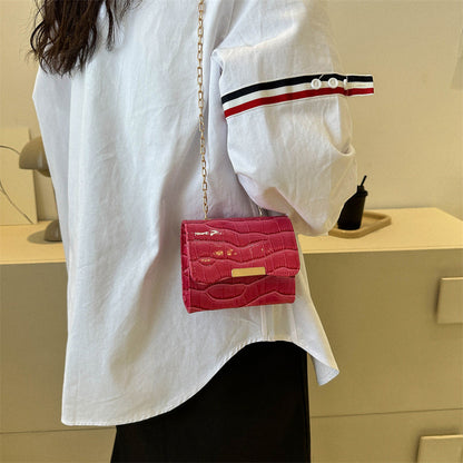 Simple crossbody small square bag
