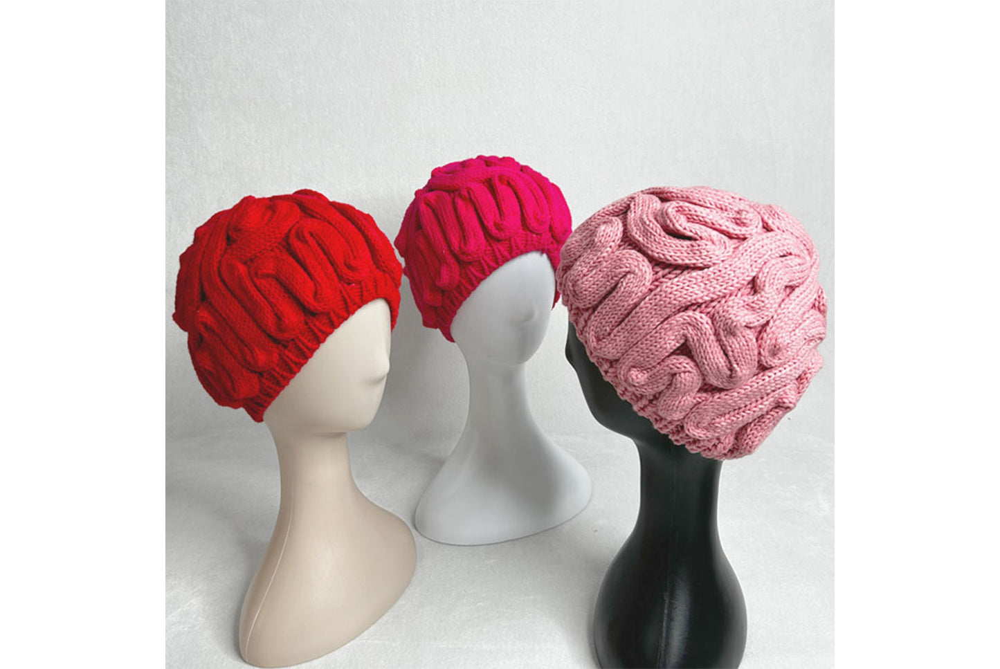 **Funny Dopamine Brain Flower Knitted Hat (Earflaped Knitted Hat)**