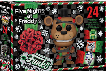 **Hot Christmas Holiday Calendar 24 Pocket Bear Edition**