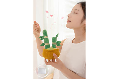 **Car Aromatherapy Plush Toy (Fun Potted Plant Ornament)**