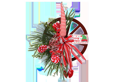 **Creative Christmas Elf Foot Wreath Ornament**
